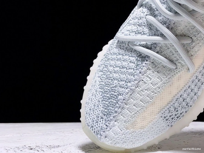 Yeezy White Adidas Cloud Reflective V2 350 Boost FW5317 0715